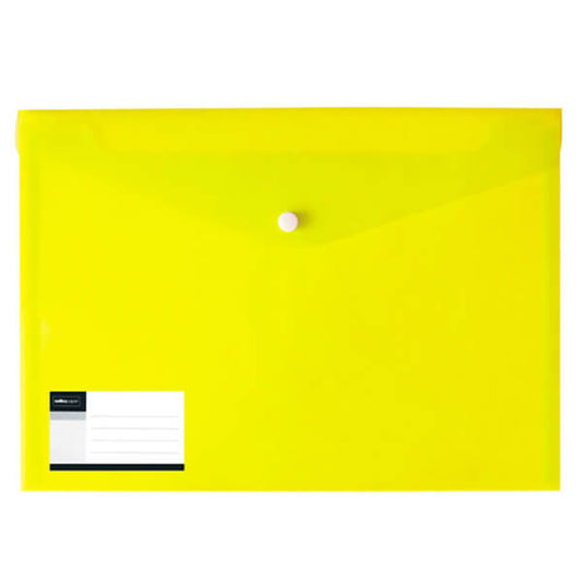 ΦΑΚΕΛΟΣ ΚΟΥΜΠΙ Α4 ΜΕ ΕΤΙΚΕΤΑ - (ΔΙΑΦΟΡΑ ΧΡΩΜΑΤΑ)