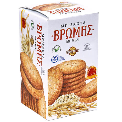ΒΙΟΛΑΝΤΑ ΜΠΙΣΚΟΤΑ ΒΡΩΜΗΣ 200gr. - (ΜΕΛΙ)