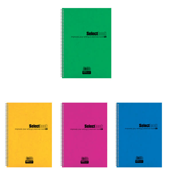 SELECT ΤΕΤΡΑΔΙΟ ΣΠΙΡΑΛ 3 ΘΕΜΑΤΩΝ (21x29)(ΔΙΑΦΟΡΑ ΧΡΩΜΑΤΑ)