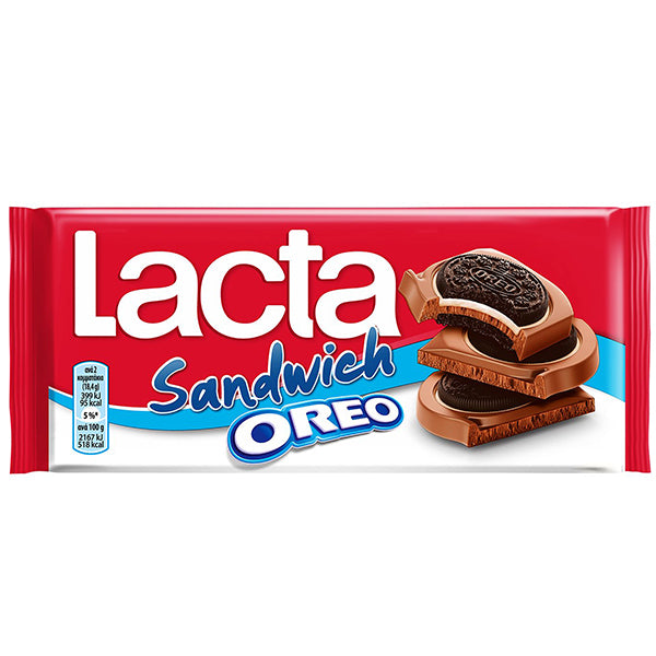 LACTA ΣΟΚΟΛΑΤΑ 92gr. SANDWICH - (OREO)