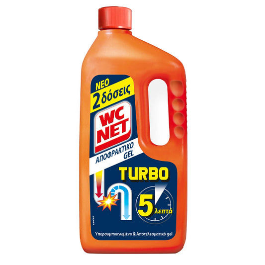 WC NET GEL ΑΠΟΦΡΑΚΤΙΚΟ TURBO 1 lit.