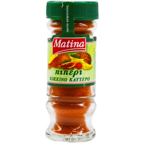 ΜΑΤΙΝΑ ΠΙΠΕΡΙ ΚΟΚΚΙΝΟ 32gr. - (ΚΑΥΤΕΡΟ) (ΒΑΖΟ)