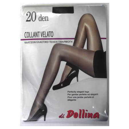 DOLLINA ΚΑΛΣΟΝ LYCRA VELATO 20DEN (Νο2) - (ΓΡΑΦΙΤΗΣ)