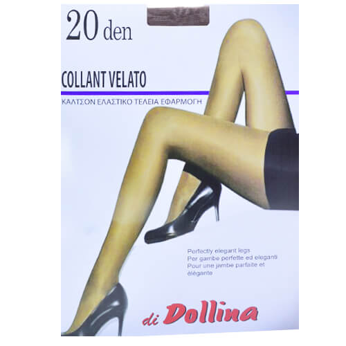 DOLLINA ΚΑΛΣΟΝ LYCRA VELATO 20DEN (Νο3) - (ΠΕΠΠΕΡ)
