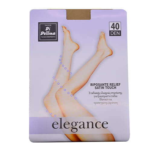 DOLLINA ΚΑΛΣΟΝ LYCRA ELEGANCE 40DEN (Νο3) - (ΚΑΡΑΜΕΛ)