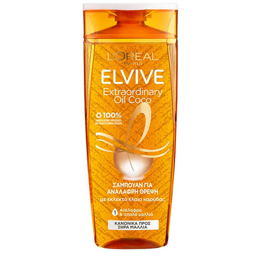 ELVIVE SHAMPOO 400ml - (EXTRAORDINARY OIL) (COCONUT)