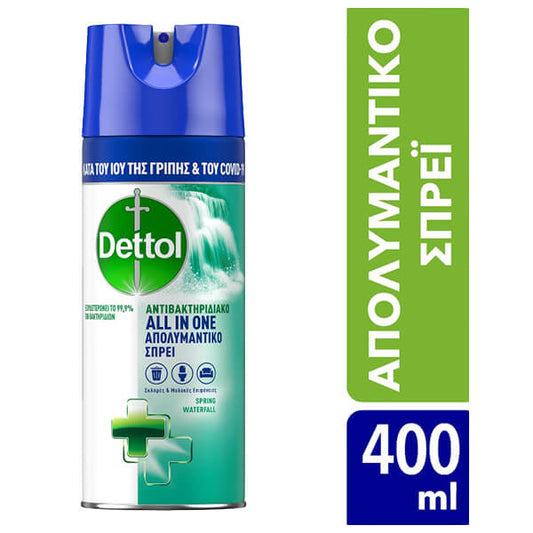 DETTOL SPRAY 400ml - (SPRING WATERFALL)