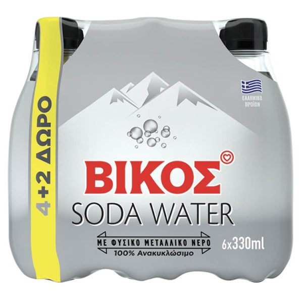ΒΙΚΟΣ ΣΟΔΑ 330ml - (4+2 ΔΩΡΟ)