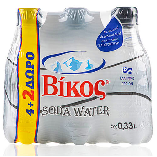 ΒΙΚΟΣ ΣΟΔΑ 330ml - (4+2 ΔΩΡΟ)