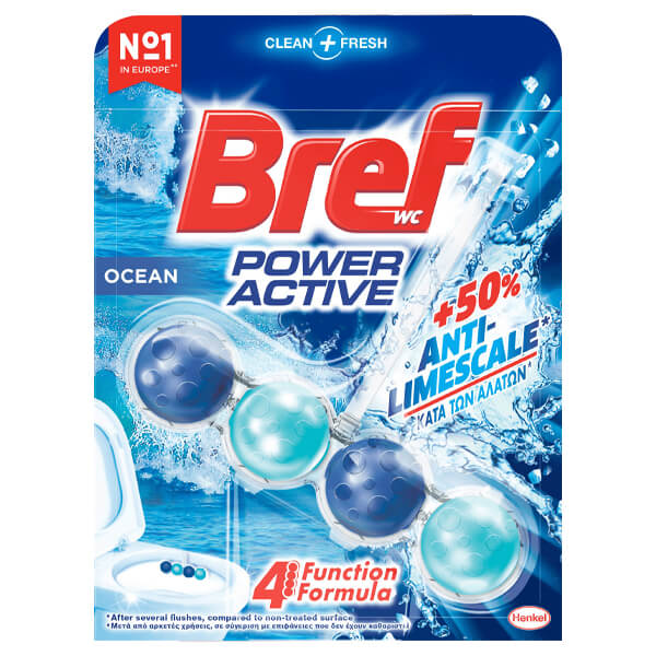 BREF POWER ACTIVE 50ml (4τεμ.) - (OCEAN)
