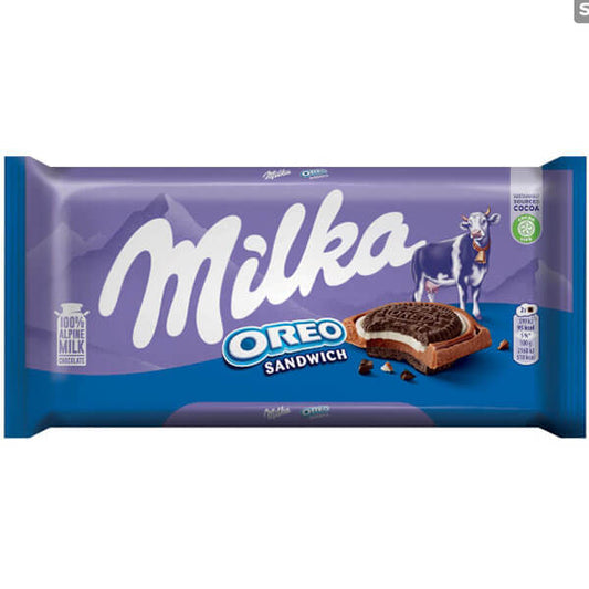 MILKA ΣΟΚΟΛΑΤΑ 92gr - (OREO SANDWICH)