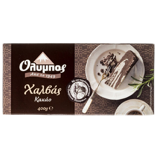 ΟΛΥΜΠΟΣ ΧΑΛΒΑΣ ΣΚΑΦΑΚΙ 400gr. - (ΚΑΚΑΟ)