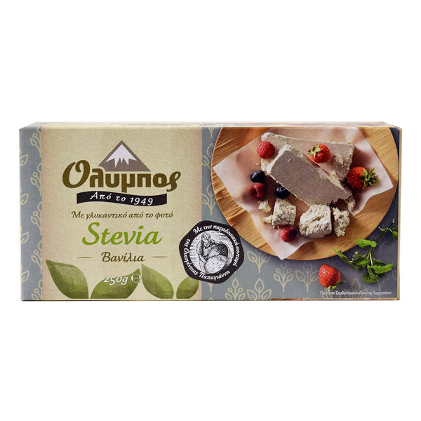 ΟΛΥΜΠΟΣ ΕΔΕΣΜΑ ΣΗΣΑΜΙΟΥ 250gr. - (ΒΑΝΙΛΙΑ ΜΕ ΣΤΕΒΙΑ)