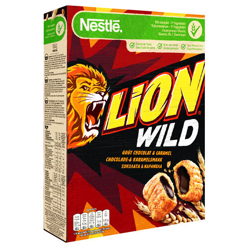 NESTLE LION WILD 410gr. - (ΣΟΚΟΛΑΤΑ & ΚΑΡΑΜΕΛΑ)