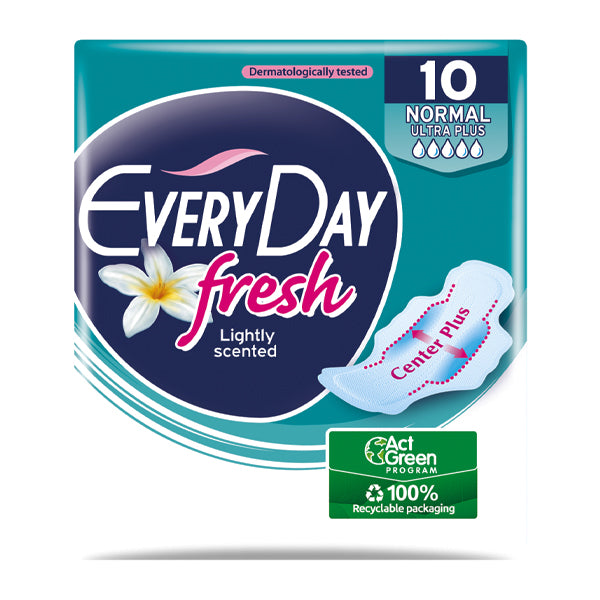 EVERYDAY FRESH ΣΕΡΒΙΕΤΕΣ 10τεμ. - (NORMAL ULTRA PLUS) (0600Μ)
