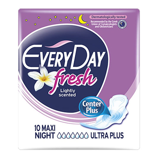 EVERYDAY FRESH ΣΕΡΒΙΕΤΕΣ 10τεμ. - (MAXI NIGHT ULTRA PLUS) (0604)