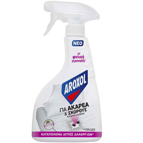 AROXOL ΓΙΑ ΑΚΑΡΕΑ & ΣΚΟΡΟΥΣ 300ml