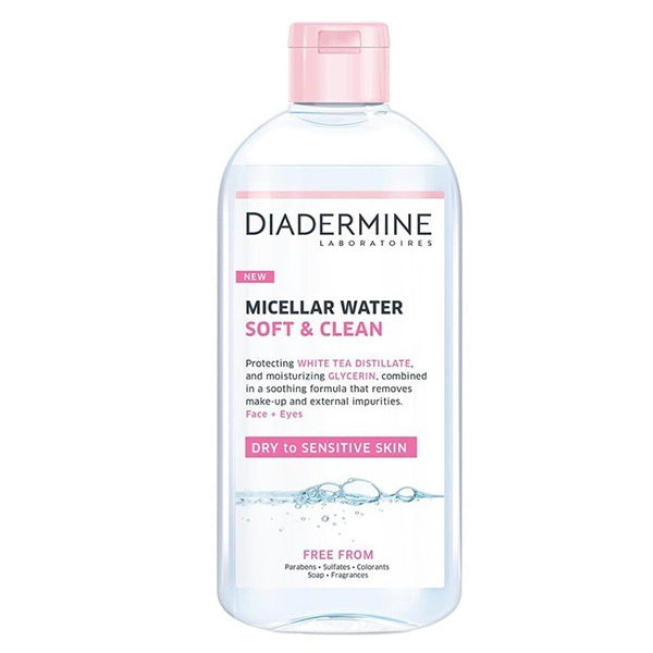 DIADERMINE MICELLAR WATER 400ml - (SOFT & CLEAN)