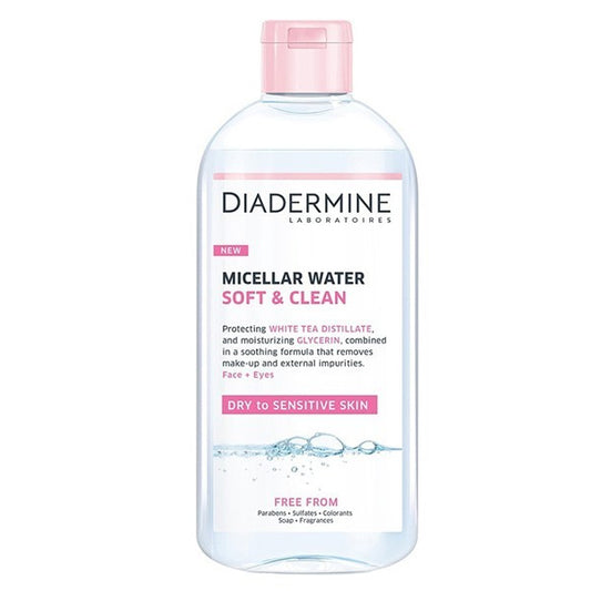 DIADERMINE MICELLAR WATER 400ml - (SOFT & CLEAN)