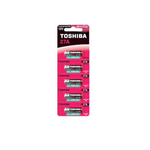 TOSHIBA ΜΠΑΤΑΡΙΑ (LR27Α) (5τεμ.) - (ΜΕ ΦΟΡΟ 0,02€)