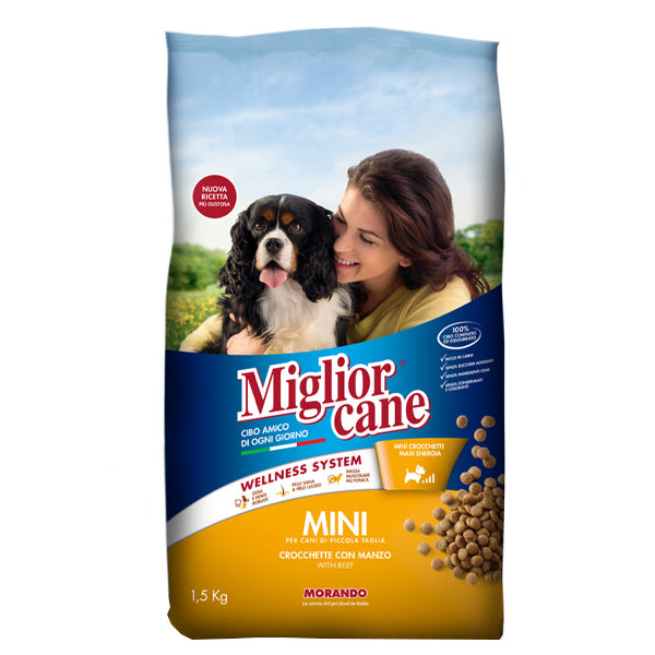 MIGLIOR ΣΚΥΛΟΤΡΟΦΗ ΚΡΟΚΕΤΑ 1,5kg - (MINI) (ΒΟΔΙΝΟ)