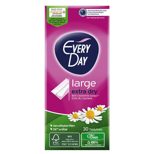EVERYDAY ΣΕΡΒΙΕΤΑΚΙ EXTRA DRY 30τεμ. - (NORMAL)