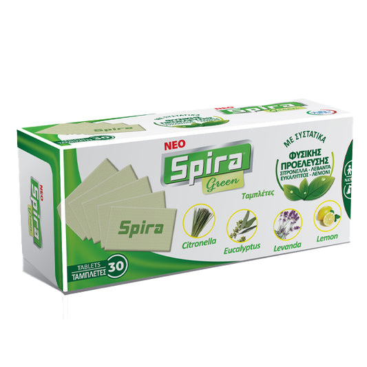 SPIRA GREEN 30 ΤΑΜΠΛΕΤΕΣ - (ΟΙΚΟΛΟΓΙΚΟ)