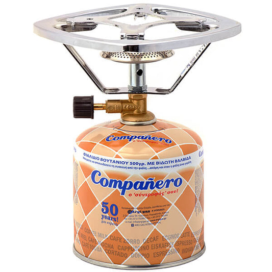 COMPANERO ΣΕΤ ΚΑΜΙΝΕΤΟ ΤΕΤΡΑΓΩΝΗ ΣΧΑΡΑ & ΦΙΑΛΗ 500gr.