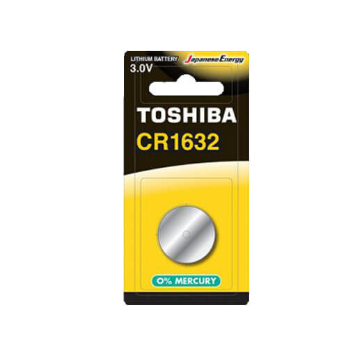 TOSHIBA ΜΠΑΤΑΡΙΑ (CR1632) 3V LITHIUM (1τεμ.) - (ΜΕ ΦΟΡΟ 0,02€)