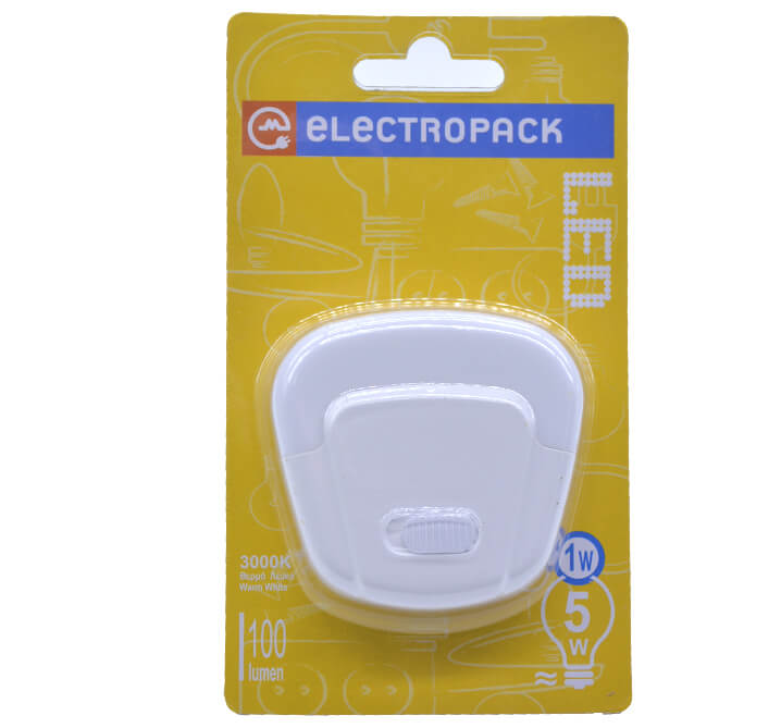 ΦΩΤΑΚΙ ΝΥΚΤΟΣ LED ΜΕ ΔΙΑΚΟΠΤΗ 1W - (3000K)