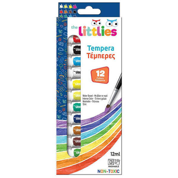 LITTLES ΤΕΜΠΕΡΑ 7,5ML (12 ΧΡΩΜΑΤΩΝ) (646030)