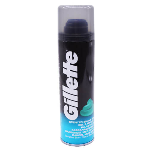 GILLETTE GEL ΞΥΡΙΣΜΑΤΟΣ 200ml - (SENSITIVE / ΓΑΛΑΖΙΟ)