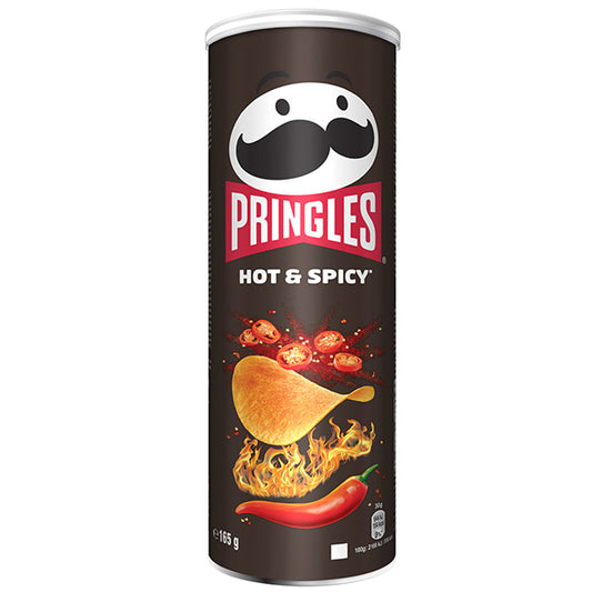 PRINGLES ΤΣΙΠΣ 165gr - (HOT & SPICY)
