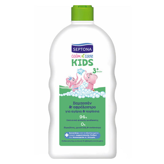 SEPTONA ΣΑΜΠΟΥΑΝ+ΑΦΡ/ΤΡΟ KIDS 750ml - (ΓΙΑ ΑΓΟΡΙΑ & ΚΟΡΙΤΣΙΑ)