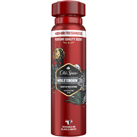 OLD SPICE DEO SPRAY 150ml - (WOLFTHORN)