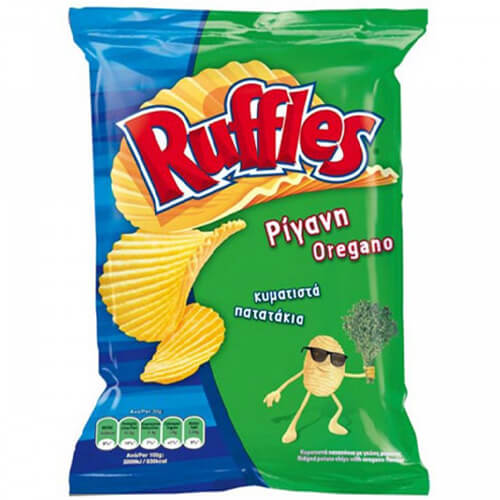 RUFFLES CHIPS PROFESSIONAL 400gr. - (ΡΙΓΑΝΗ)