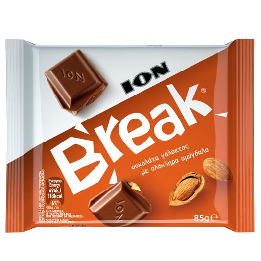 ΙΟΝ BREAK 85gr. - (ΟΛΟΚΛΗΡΑ ΑΜΥΓΔΑΛΑ) (2341)(2331)