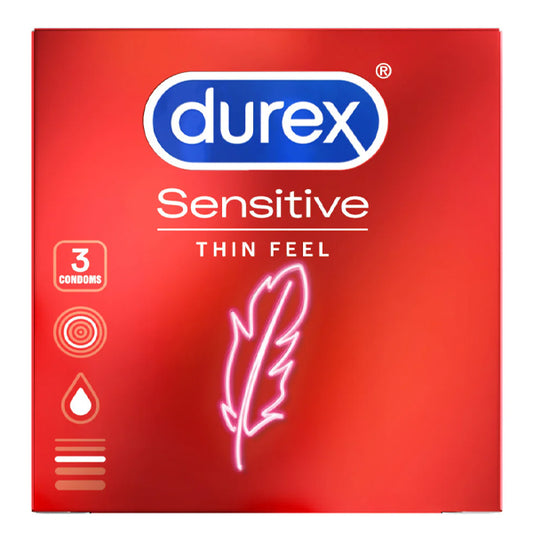 DUREX ΠΡΟΦΥΛΑΚΤΙΚΑ 3τεμ. - (SENSITIVE)