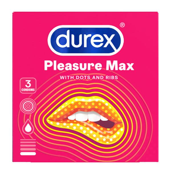 DUREX ΠΡΟΦΥΛΑΚΤΙΚΑ 3τεμ. - (PLEASUREMAX)