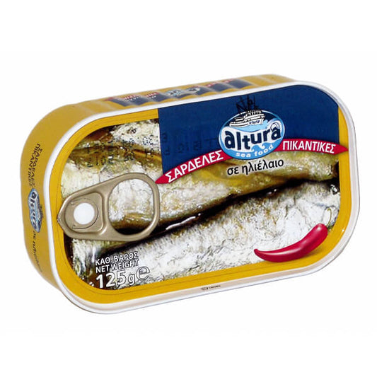 ALTURA ΣΑΡΔΕΛΑ 125gr. - (ΠΙΚΑΝΤΙΚΗ)