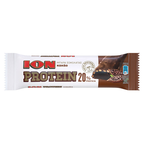 ΙΟΝ PROTEIN ΜΠΑΡΑ ΣΟΚΟΛΑΤΑΣ 50gr. - (ΚΑΚΑΟ) (No 9222)