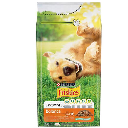 FRISKIES ΣΚΥΛΟΤΡΟΦΗ ΚΡΟΚΕΤΑ 1,5kg - (BALANCE) (ΚΟΤΟΠΟΥΛΟ-ΒΟΔΙΝΟ-ΛΑΧΑΝΙΚΑ)