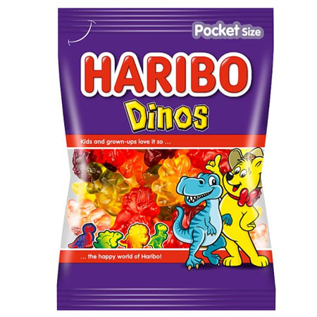 HARIBO ΖΑΧΑΡΩΤΑ 100gr - (DINOS)