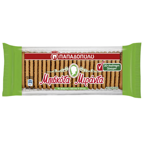 ΠΑΠΑΔΟΠΟΥΛΟΥ ΜΙΡΑΝΤΑ 250gr. - (30% ΛΙΓΟΤΕΡΗ ΖΑΧΑΡΗ)