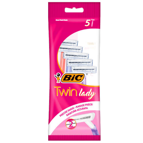 BIC ΞΥΡΑΦΑΚΙΑ TWIN LADY (5τεμ.)