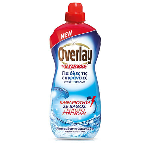 OVERLAY EXPRESS ΓΙΑ ΟΛΕΣ ΤΙΣ ΕΠΙΦΑΝΕΙΕΣ 1lit - (ΦΡΕΣΚΑΔΑ)