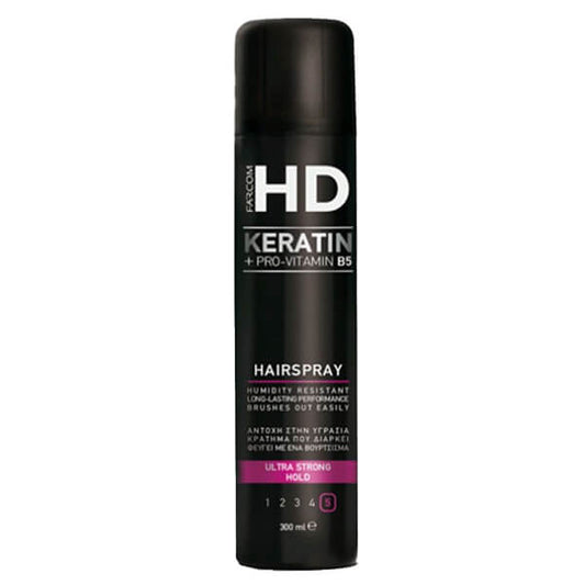 FARCOM HD HAIRSPRAY No5 300ml - (ULTRA STRONG HOLD)
