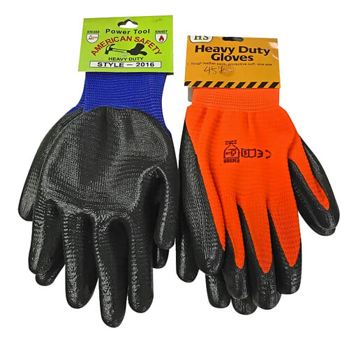 TNS ΣΕΤ ΓΑΝΤΙΑ ΕΡΓΑΣΙΑΣ ΝΙΤΡΙΛΙΟΥ 23.5x10cm - (2 ΧΡΩΜΑΤΑ)