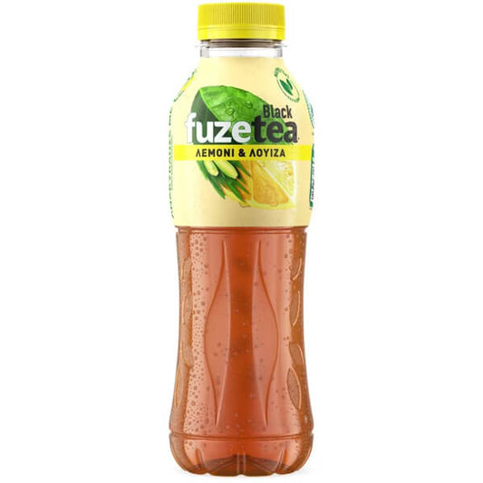 FUZE TEA ΜΑΥΡΟ 500ml - (LEMON & LEMONGRASS)