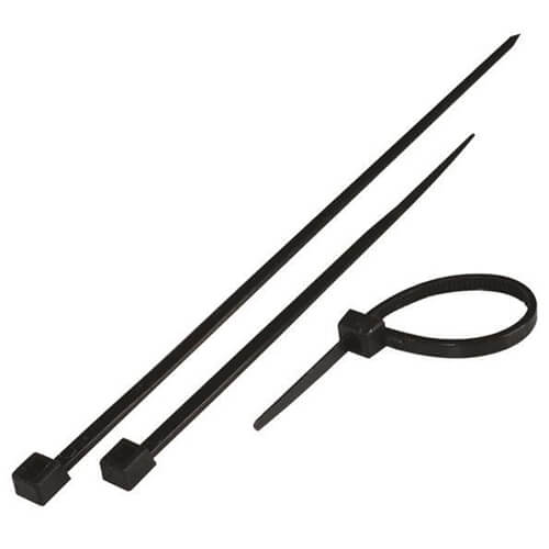 EUROLAMP ΔΕΜΑΤΙΚΑ TIRE UPS ΜΑΥΡΑ 160x2,5 - (100τεμ) (147-54104)